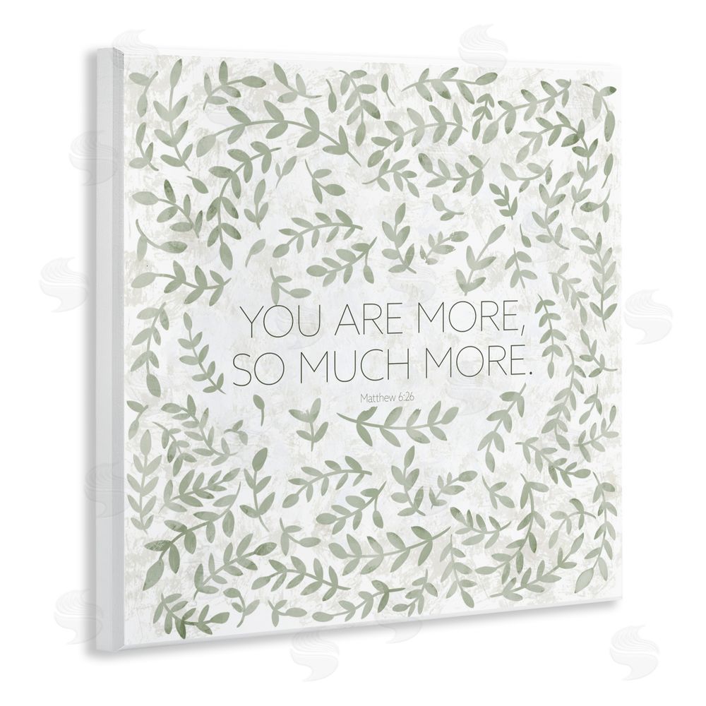 Sundance Graphics Curved Ivy Sprigs Proverb Wall Plaque Printed Art
