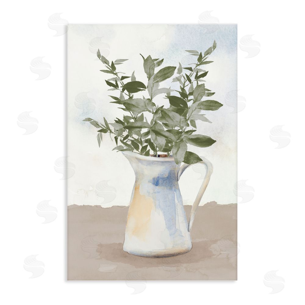 Sundance Graphics Eucalyptus Botanicals Vase Canvas Wall Art Print