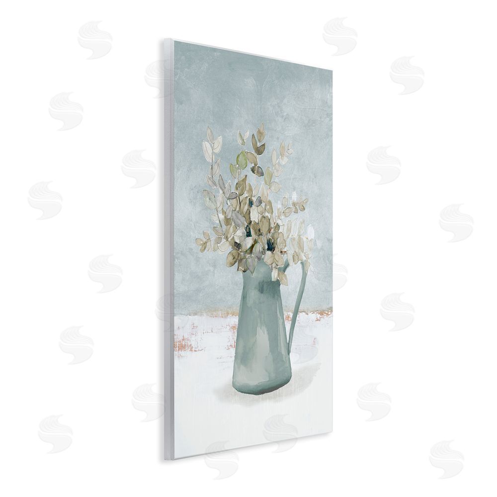 Sundance Graphics Blue Botanical Arrangement Wall Plaque Printed Art