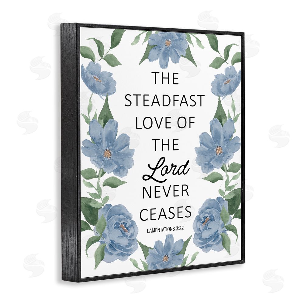 Lucille Price Steadfast Love Of The Lord Black Framed Giclee Wall Art Print