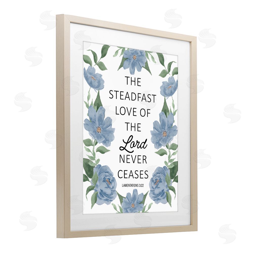 Lucille Price Steadfast Love Of The Lord Birch Framed Print Under Glass Wall Art