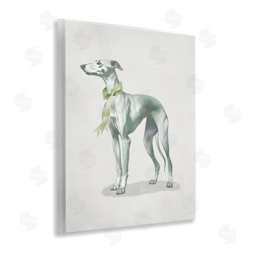 Sundance Graphics Graceful Dog & Ribbon Wall Plaque Printed Art