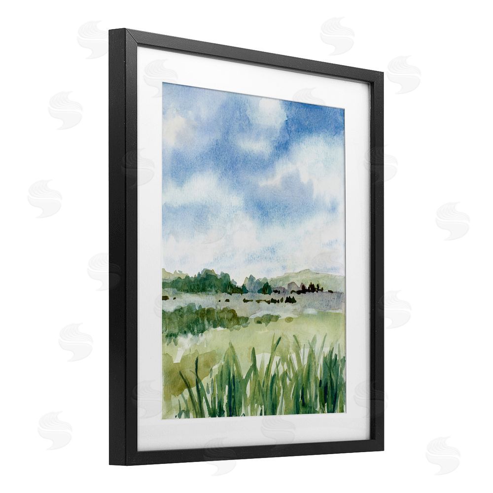 Sundance Graphics Fresh Spring Morning Black Framed Print Under Glass Wall Art
