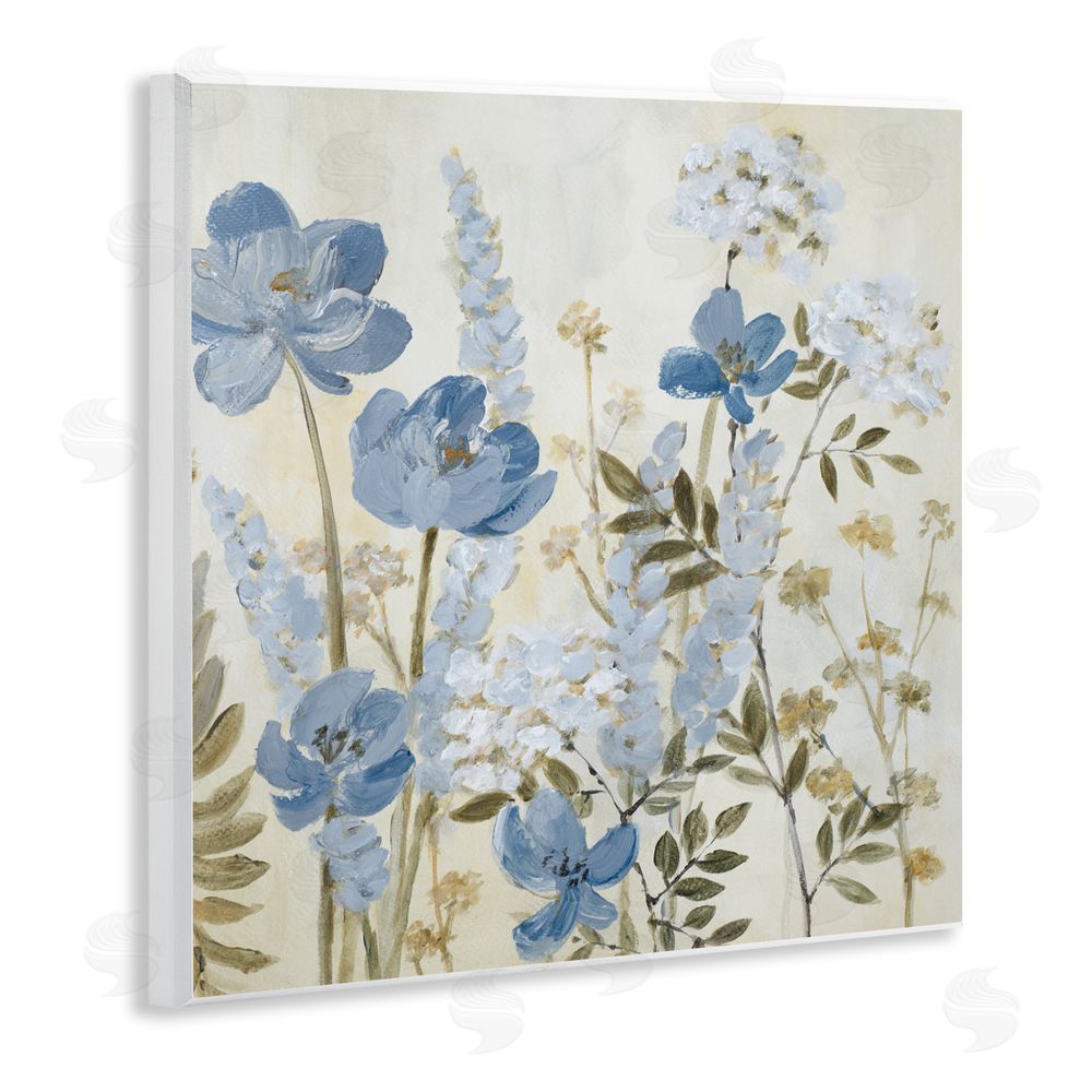 Lanie Loreth Peace In The Blue Garden Wall Plaque Art Print