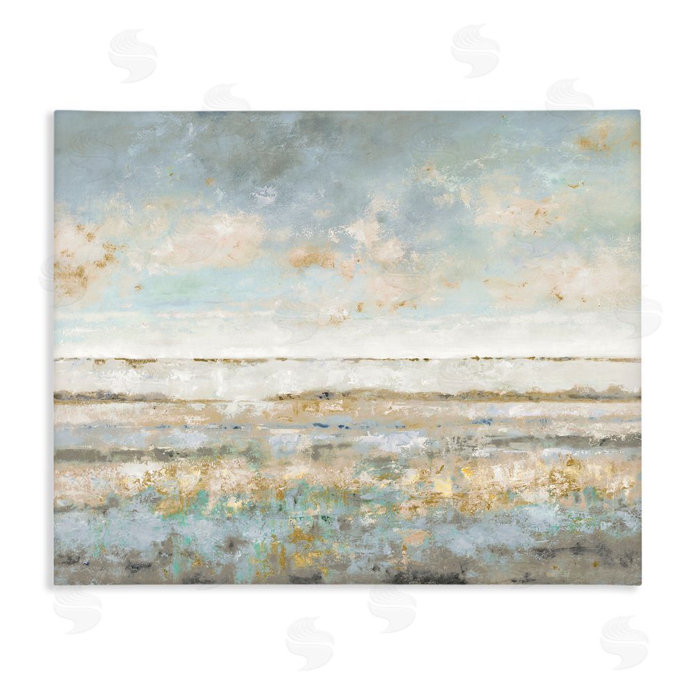 Lorenzo Collective Contemplative Mood Abstract Stretched Canvas Wall Art Print