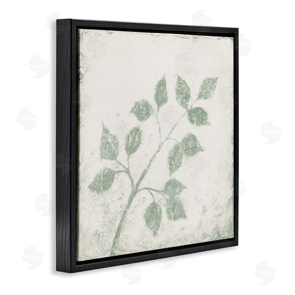 Michael Marcon November Leaves Tree Branches Black Floating Frame Canvas Wall Art Print