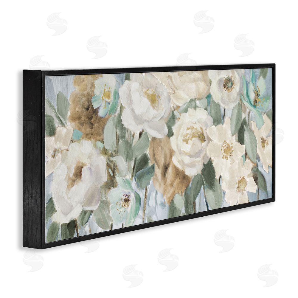 Lanie Loreth Promise of Giverny Black Framed Giclee Wall Art Print