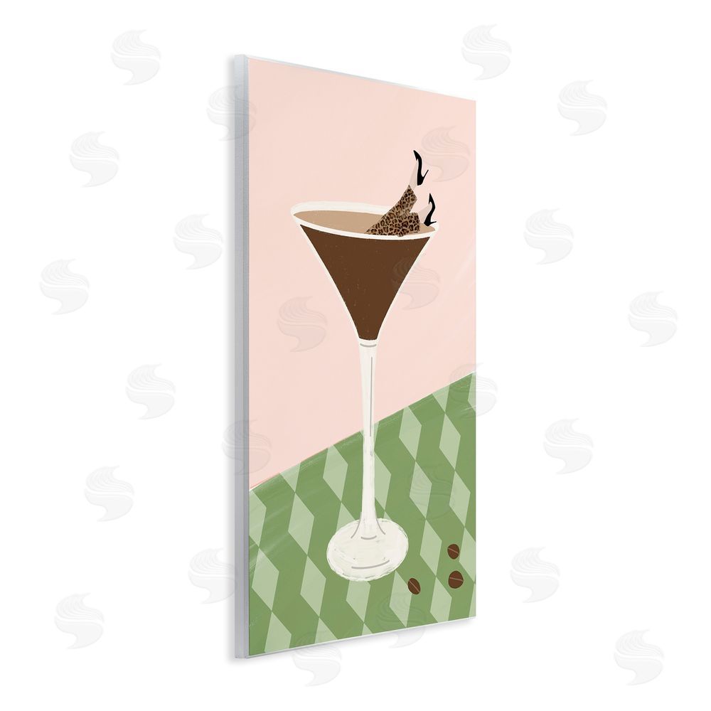 Sundance Graphics Glam Martini Splash Wall Plaque Printed Art