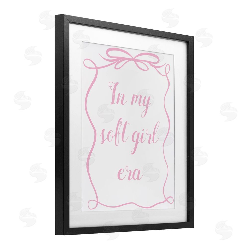 Sundance Graphics In My Soft Girl Era Black Framed Print Under Glass Wall Art