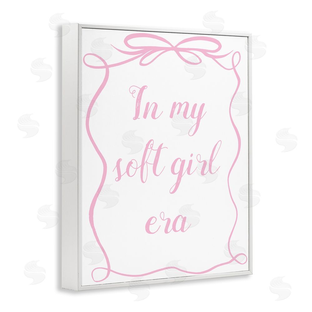 Sundance Graphics In My Soft Girl Era White Framed Giclee Wall Art Print