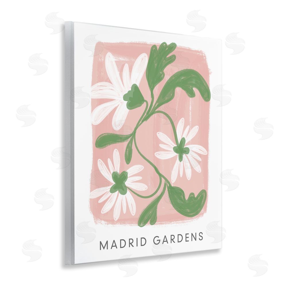 Sundance Graphics Madrid Gardens Pastel Blooms Wall Plaque Printed Art
