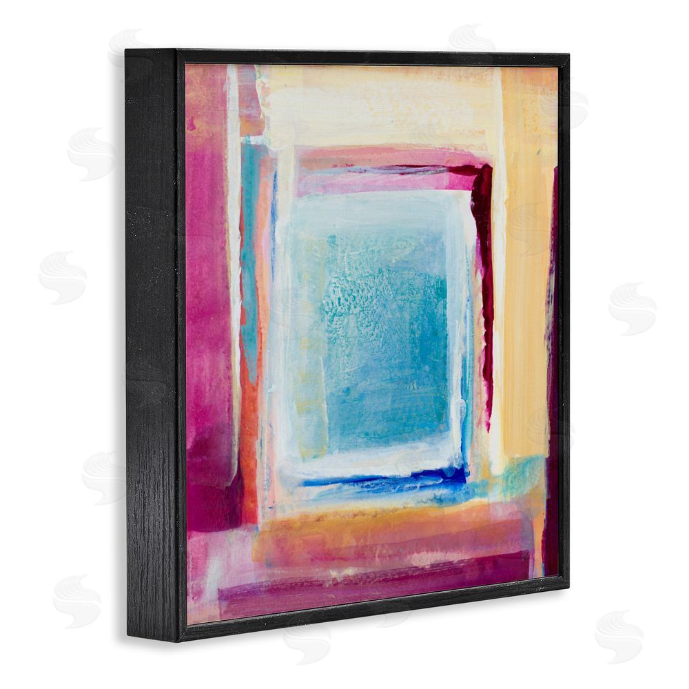 Sundance Graphics Bright Colors New Day Black Framed Giclee Wall Art Print