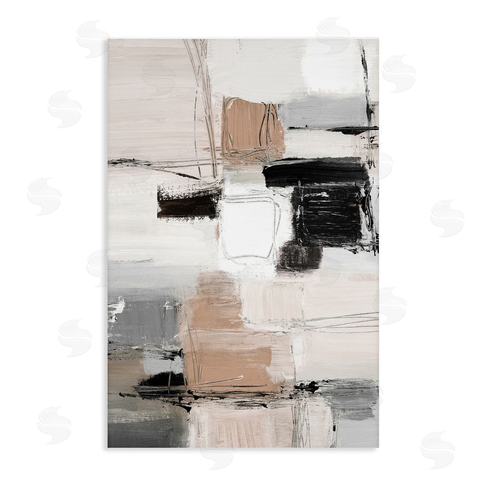 Sundance Graphics Contemporary Neutral Variety Canvas Wall Art Print