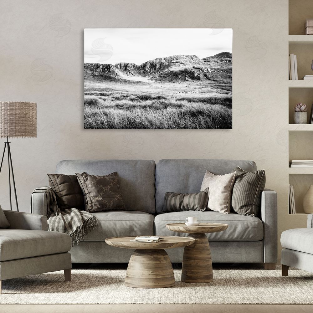 Sundance Graphics Magnificent Countryside View Canvas Wall Art Print in Room