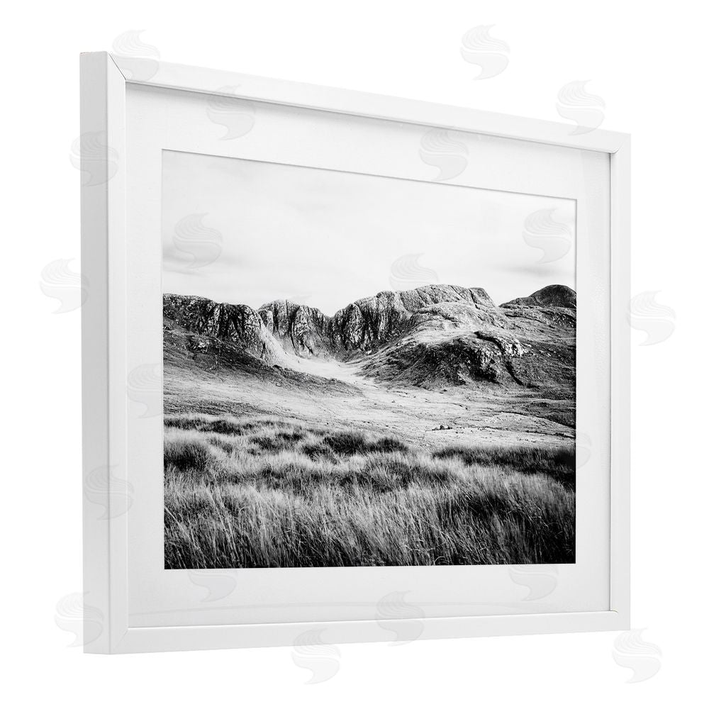 Sundance Graphics Magnificent Countryside View White Framed Print Under Glass Wall Art