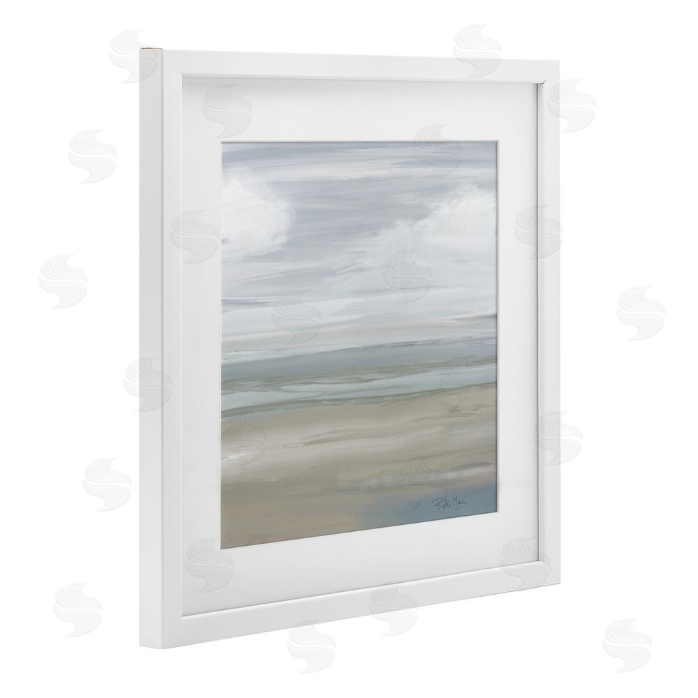 Sundance Graphics Another Day Peaceful Landscape White Framed Print Under Glass Wall Art
