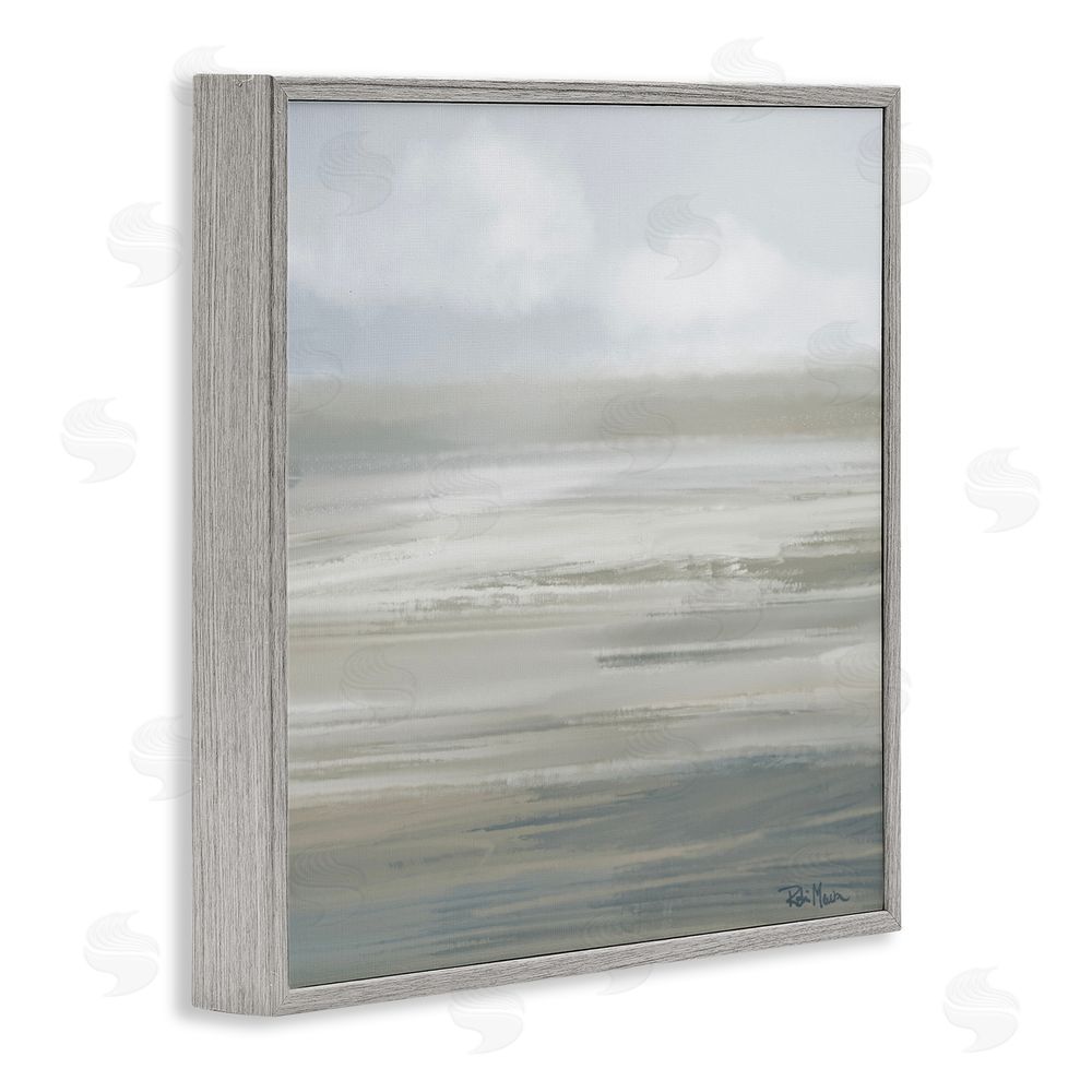 Sundance Graphics Mid Afternoon Landscape Gray Framed Giclee Wall Art Print