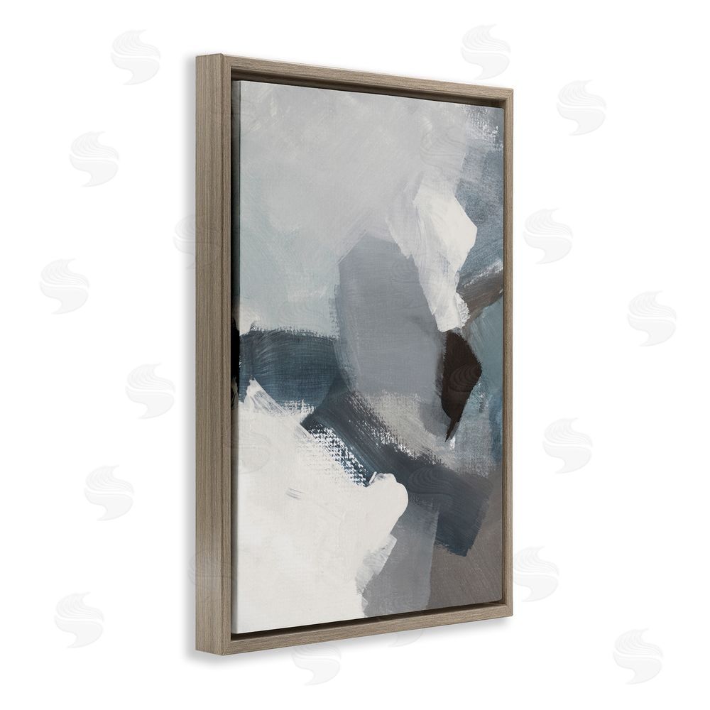 Lanie Loreth Peace In The Storm Brown Floating Frame Canvas Wall Art Print