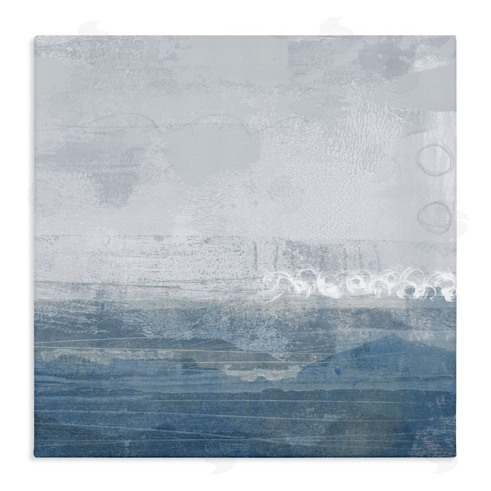 Dan Meneely Ocean Tide Abstract Stretched Canvas Wall Art Print