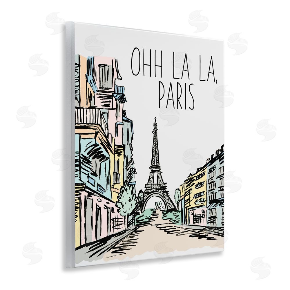Elizabeth Medley Ohh La La Paris Wall Plaque Art Print