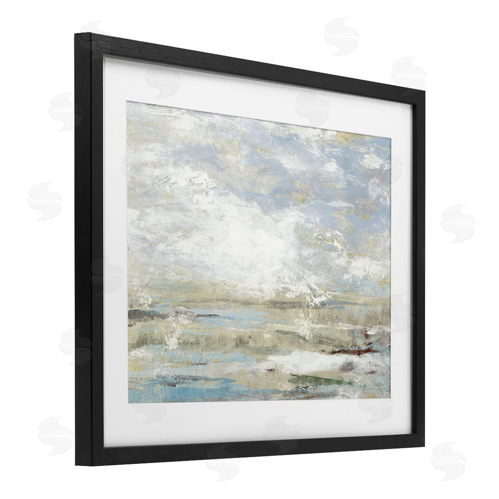 Sundance Graphics Morning Mood Impression Black Framed Print Under Glass Wall Art