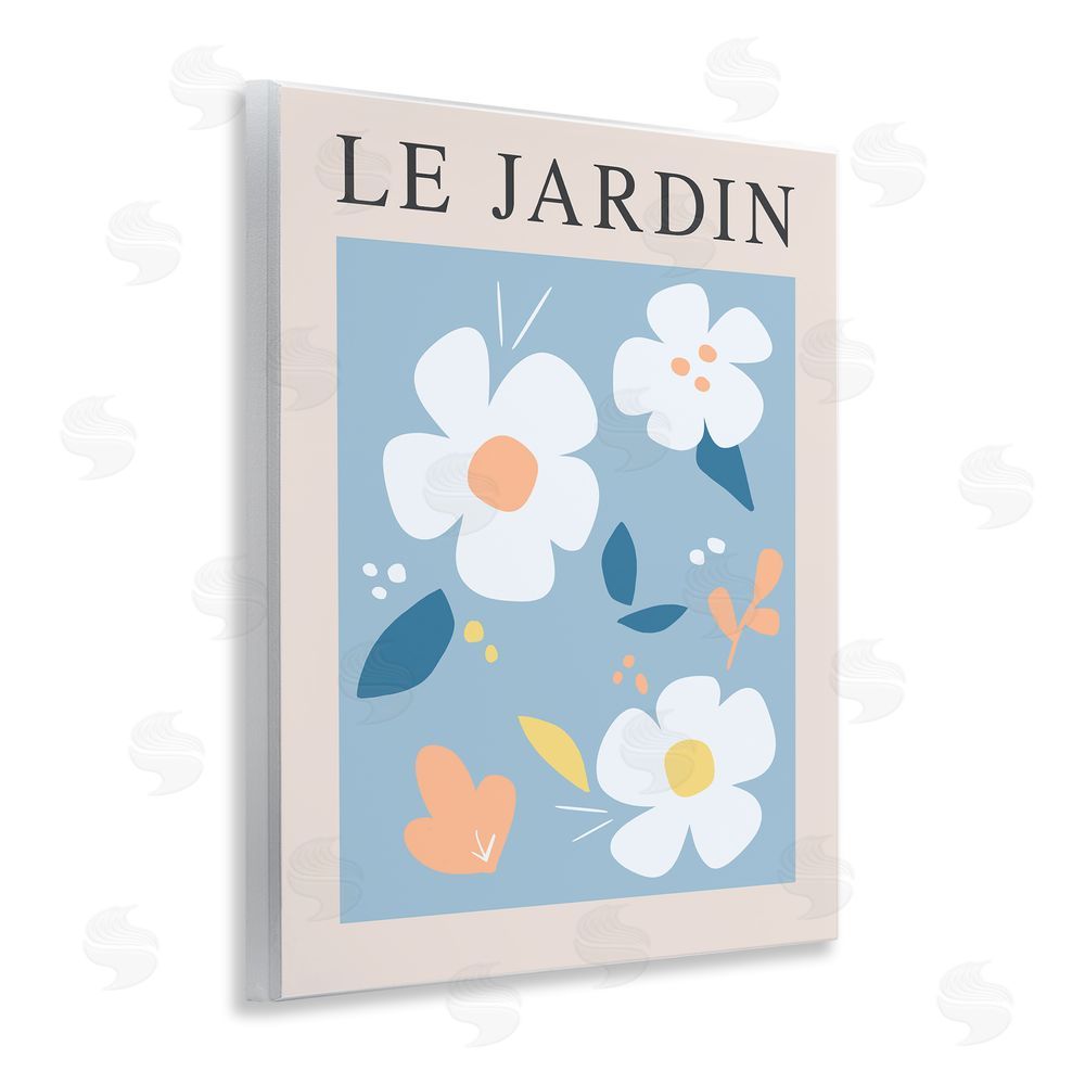 Sundance Graphics Bouncing Floral Le Jardin Wall Plaque Printed Art