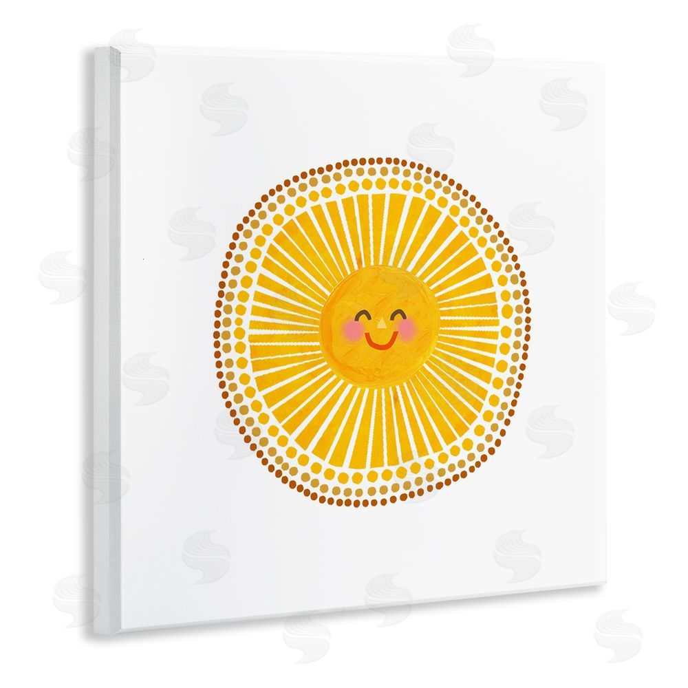 Katherine Herrell Studio Yellow Sun's Smile Wall Plaque Printed Art