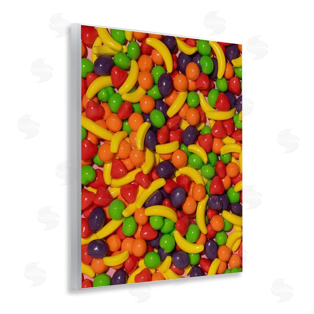 LISH Creative Retro Assorted Fruit Candy Wall Plaque Home Decor Art Print