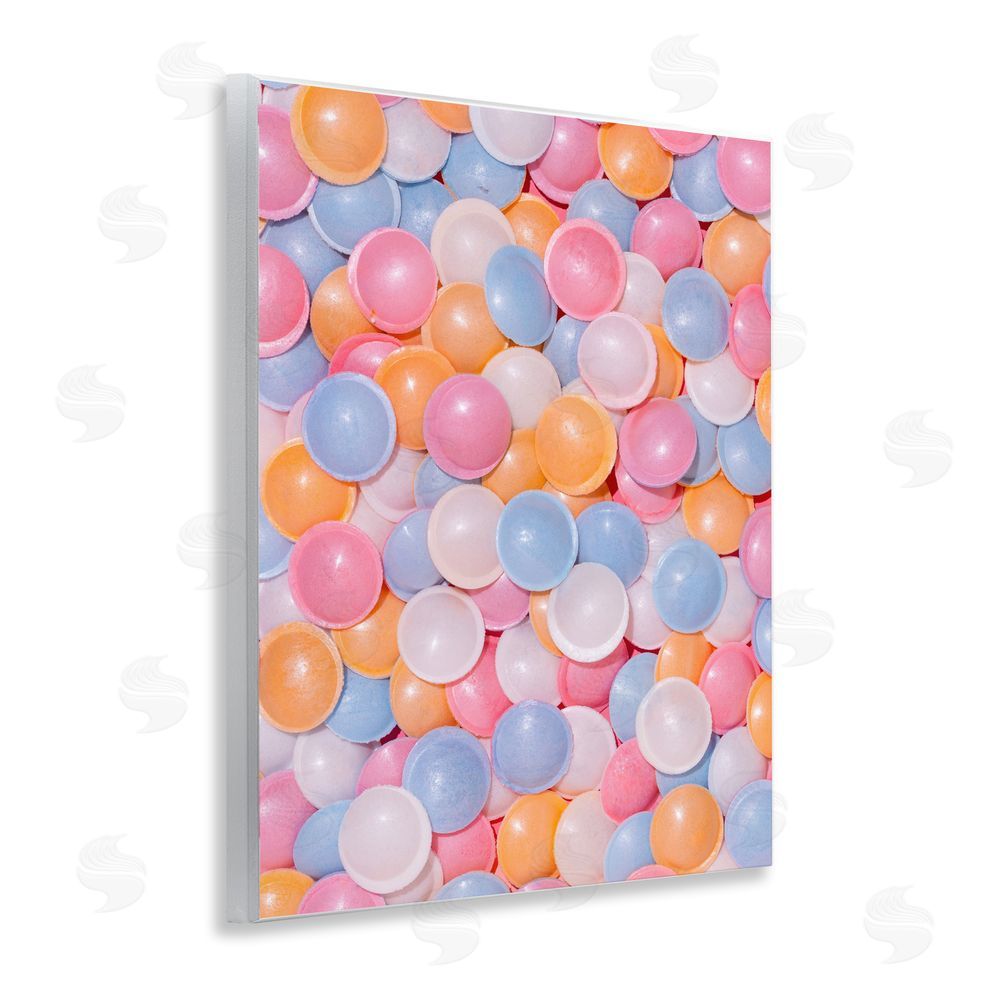 LISH Creative Retro Pastel Candies Wall Plaque Home Decor Art Print