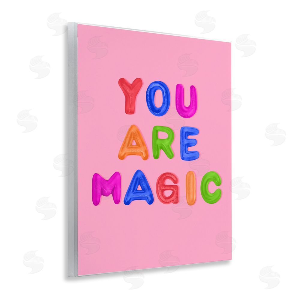 LISH Creative You are Magic Gummies over Pink Wall Plaque Printed Art