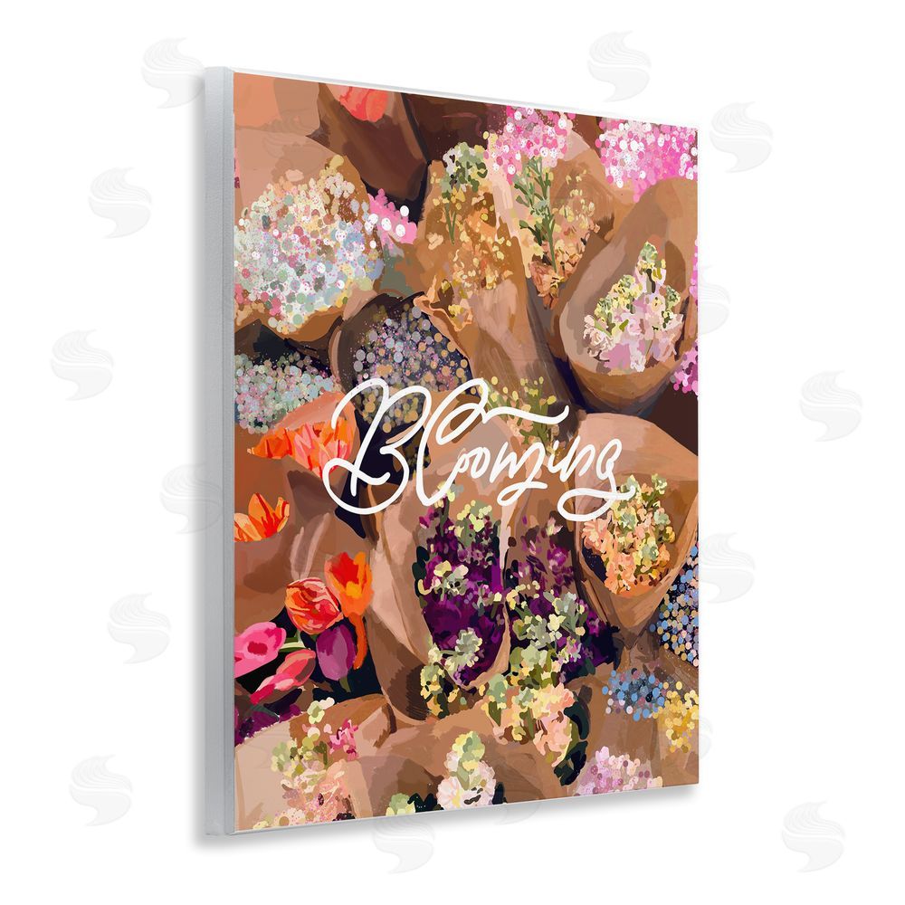 Amelia Noyes Blooming Spring Bouquets Wall Plaque Art Print