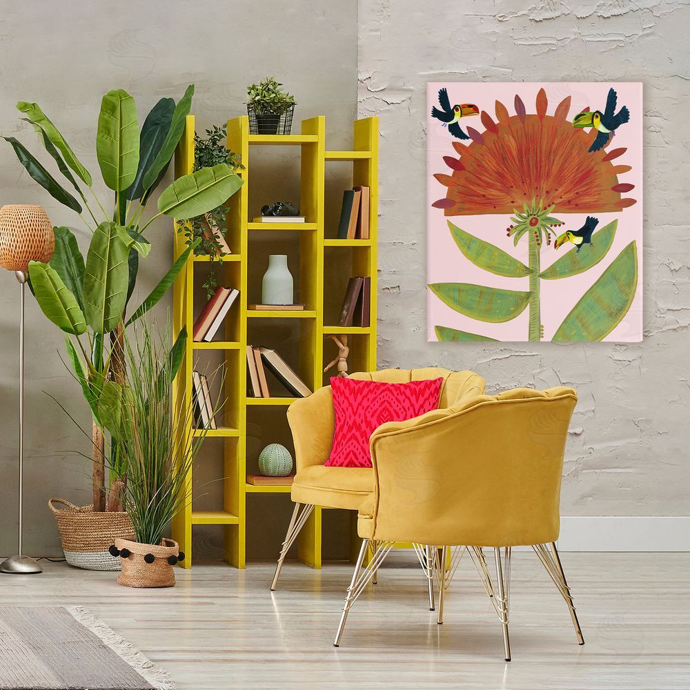 Kay Widdowson Tropical Plant & Toucans