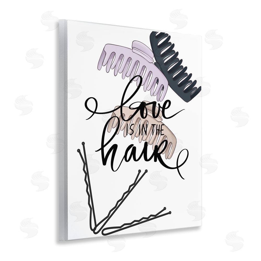 Jesse Keith Love Is In The Hair Wooden Wall Plaque Art Print