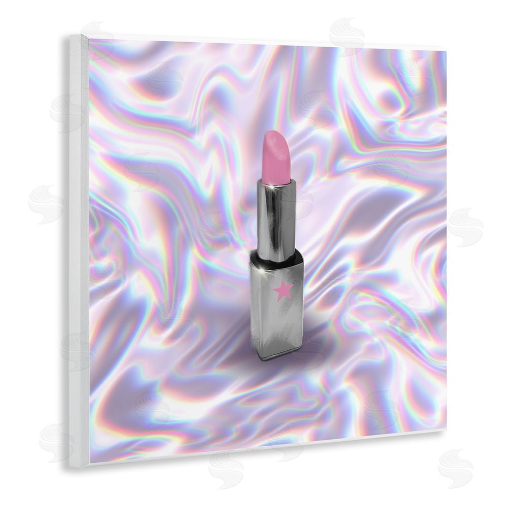 Matthew Piotrowicz Iridescent Icon Lipstick Wooden Wall Plaque Art Print