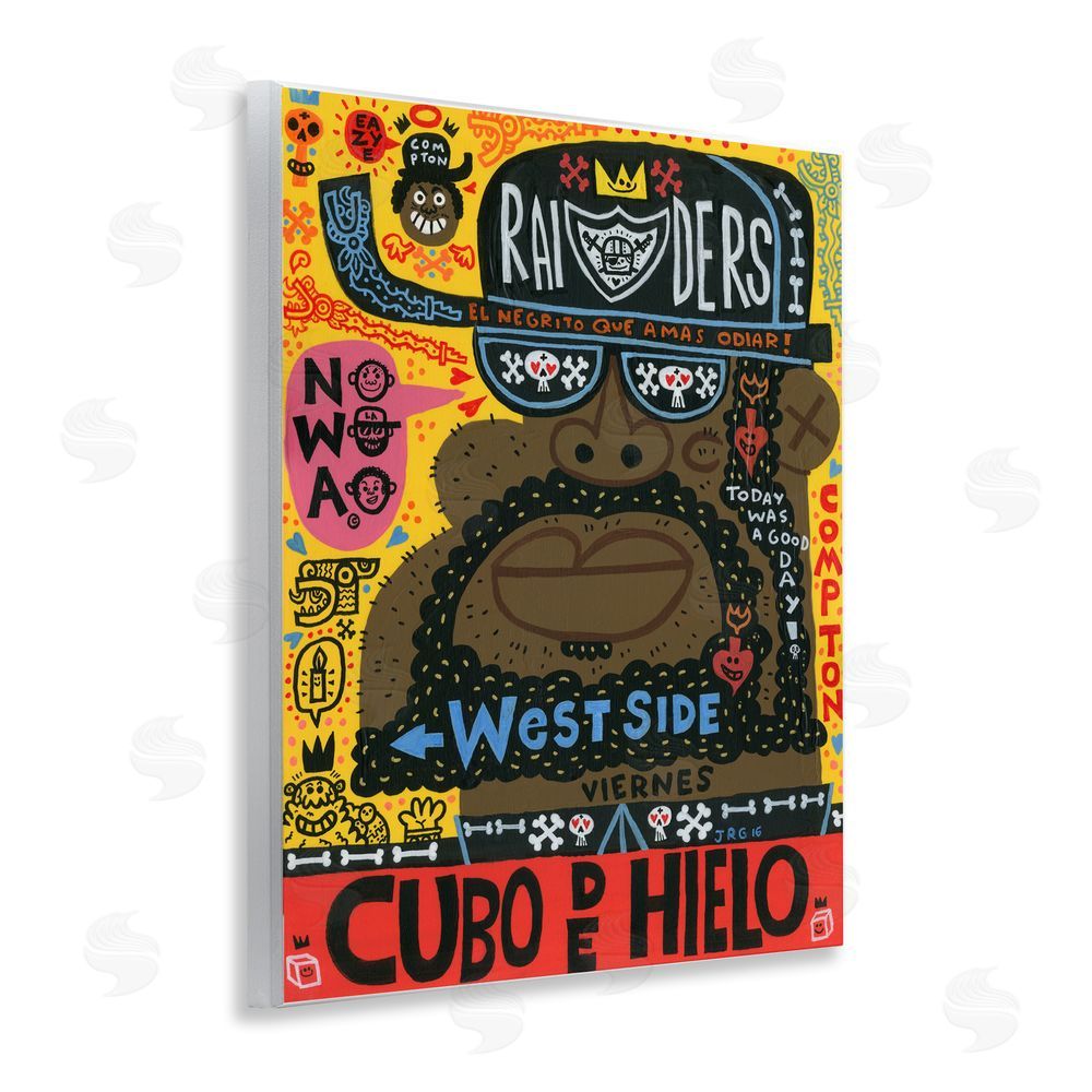 Jorge R. Gutierrez Iconic Hip Hop Collage Portrait Wall Plaque Art Print