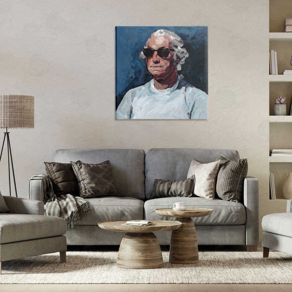 Studio Bautista Washington with Shades Canvas Art on Wall