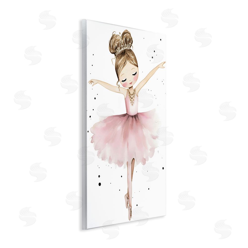 Creative Studio Pointe Princess in Pink Tutu Wall Plaque Home Decor Art Print