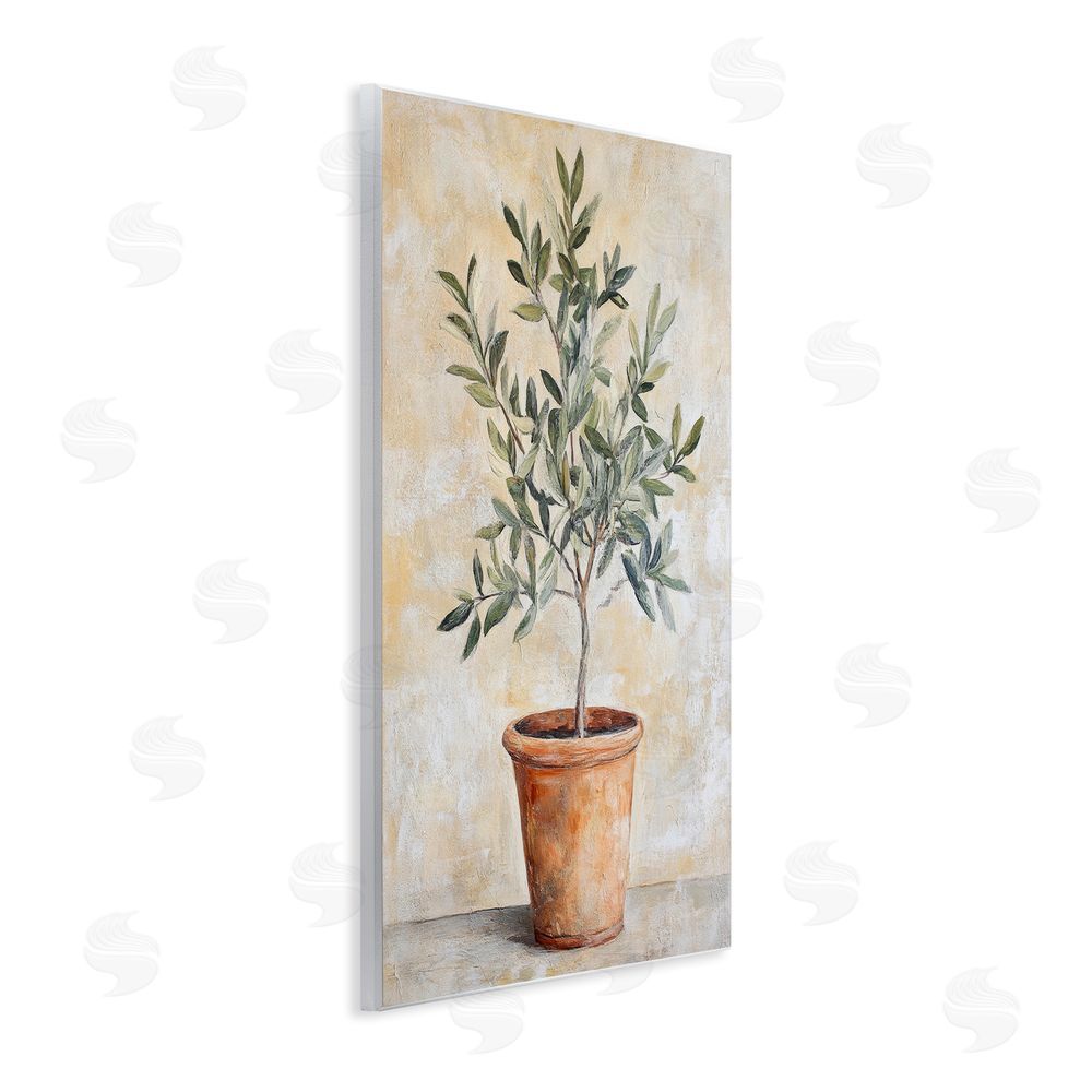 Petal Prints Design House Plant in Terracotta Wall Plaque Home Decor Art Print
