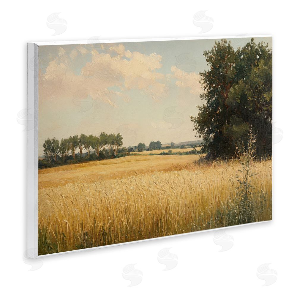 Petal Prints Design Where The Wheat Grows Wall Plaque Printed Art