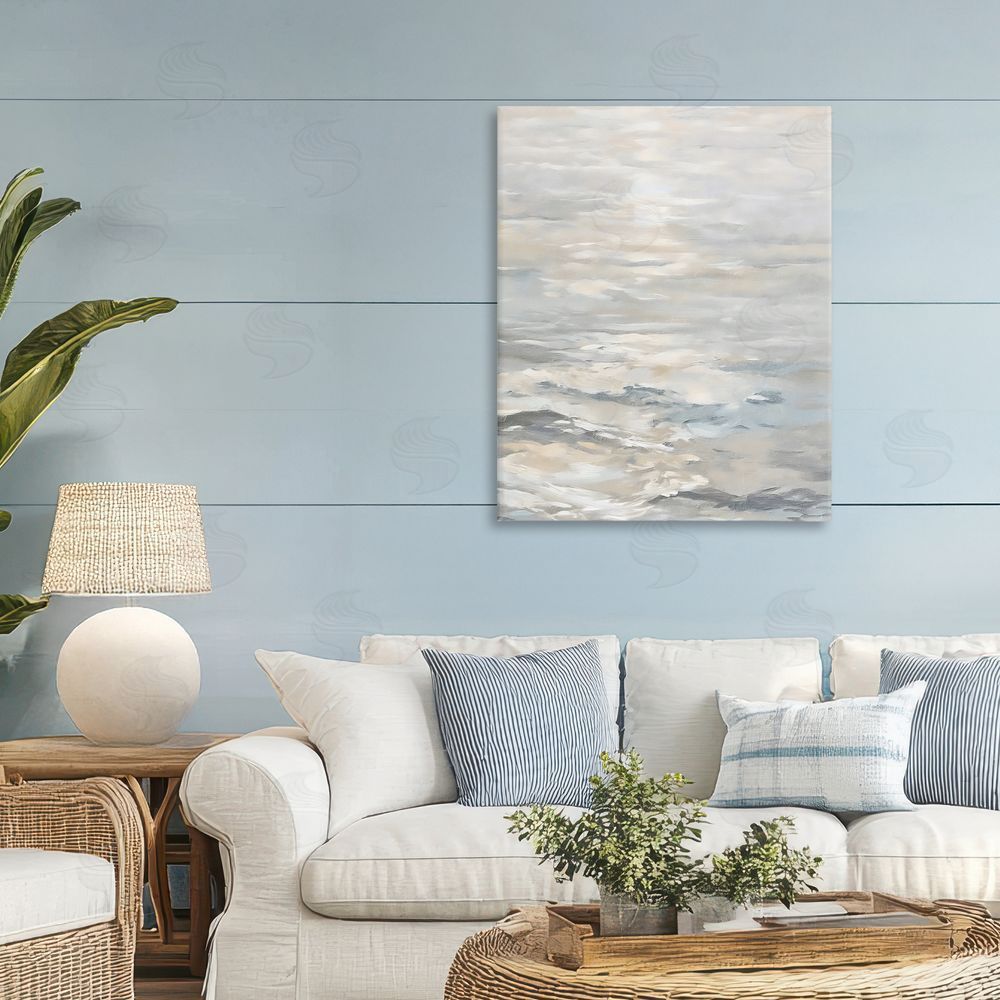 Riley B Shallow Reflections Morning Light Stretched Canvas on Wall