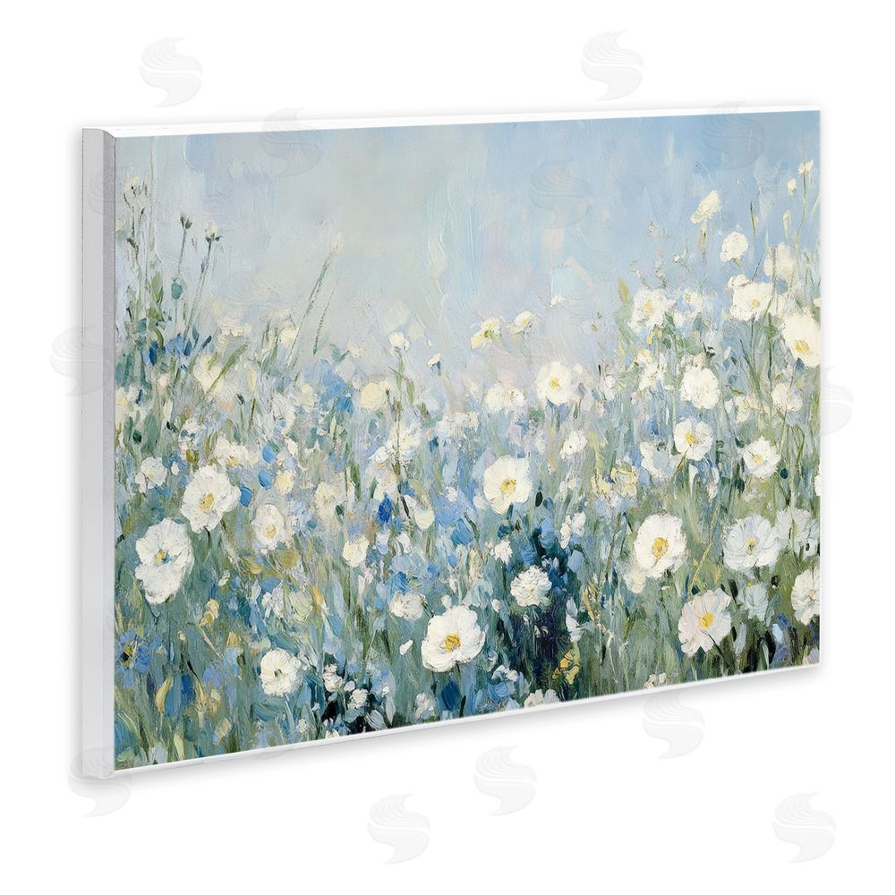 Petal Prints Design Meadow Foliage Dream Wooden Wall Plaque Art Print