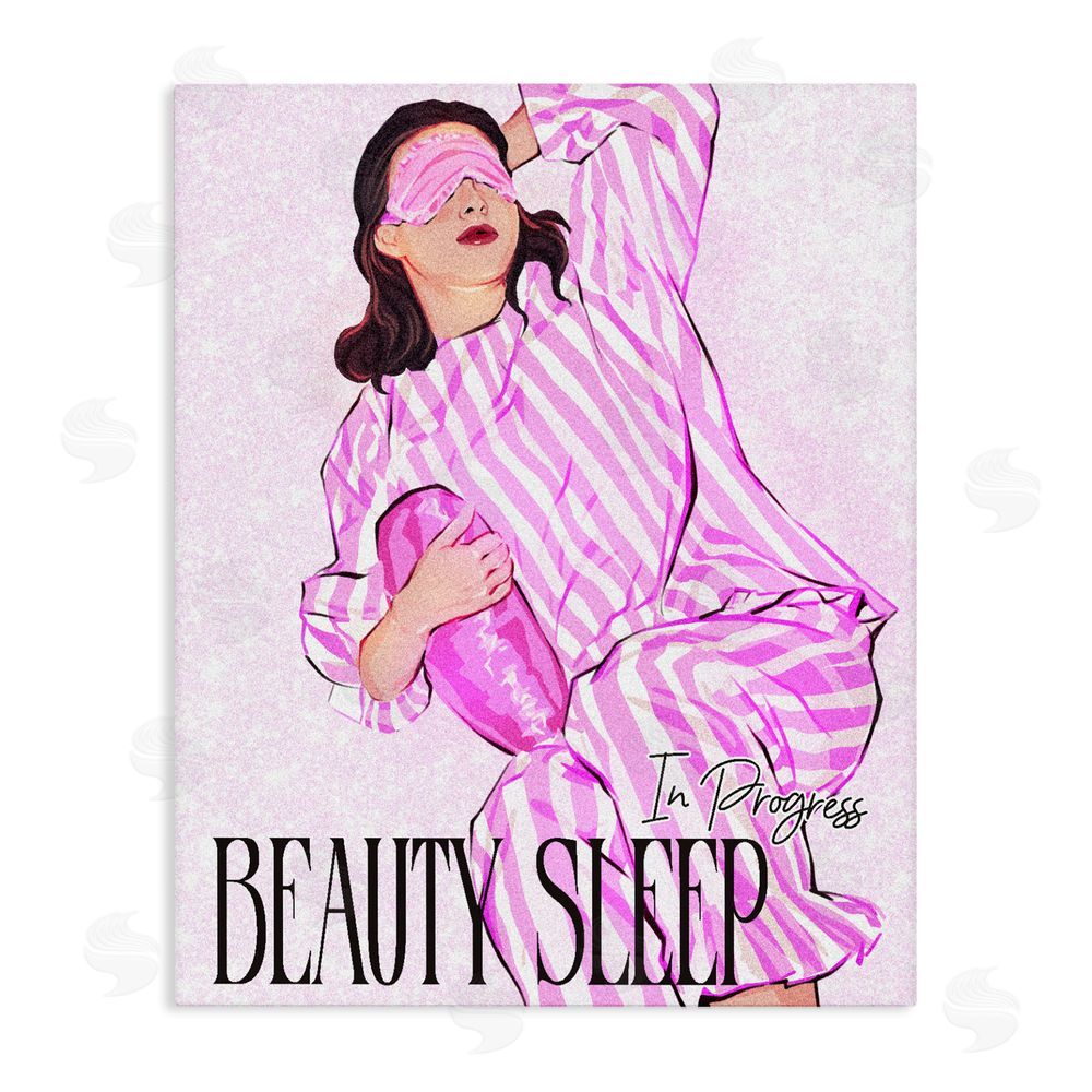 Ziwei Li Beauty Sleep In Progress Stretched Canvas Wall Art Print