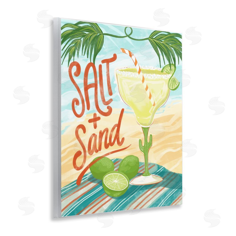 Connie Summers Salt & Sand Margarita Wall Plaque Printed Art
