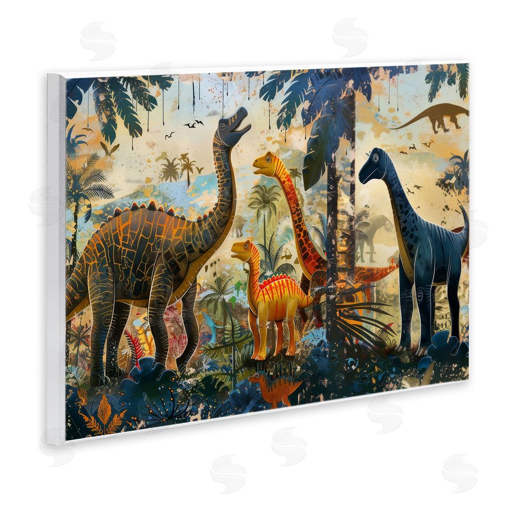 Lazar Studio Jurassic Journey in Nature Wall Plaque Home Decor Art Print