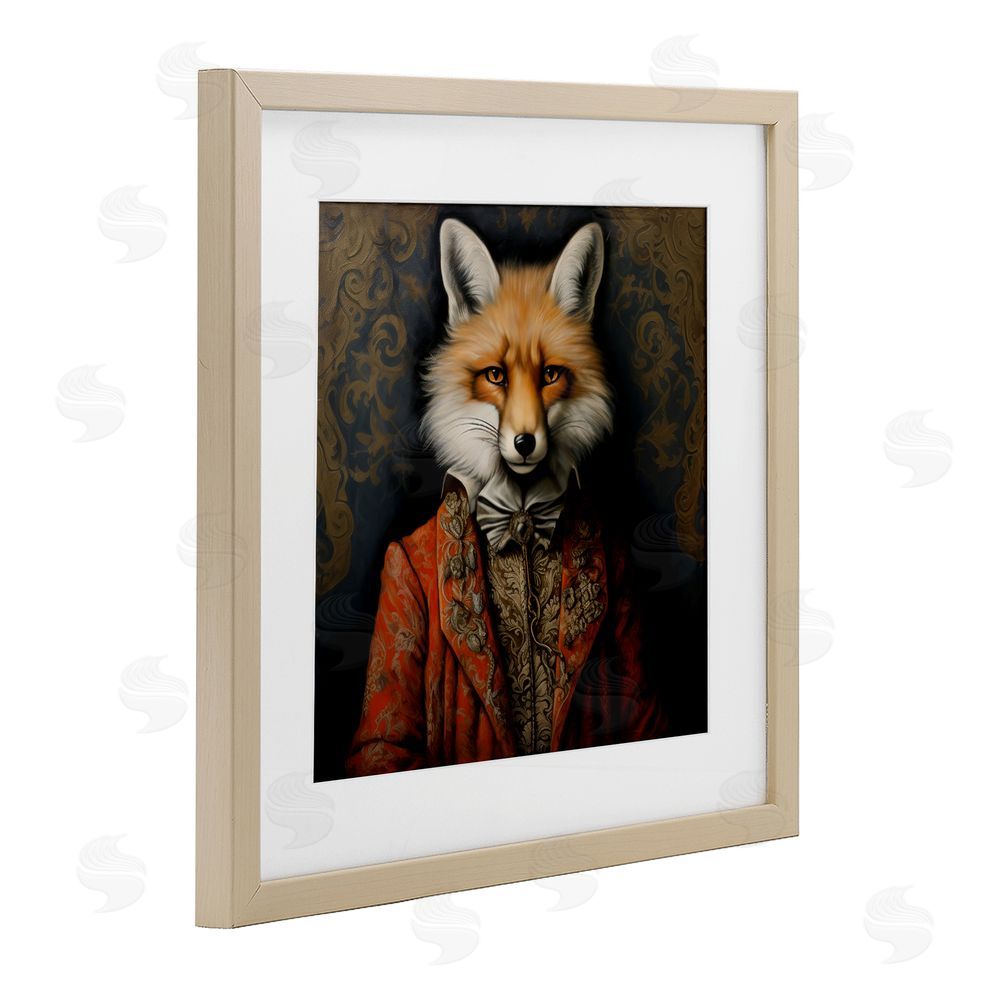 Lazar Studio Mystical Metamorphosis Fox Brown Framed Print Under Glass Wall Art