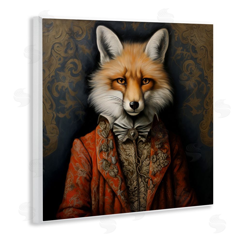Lazar Studio Mystical Metamorphosis Fox Wall Plaque Home Decor Art Print