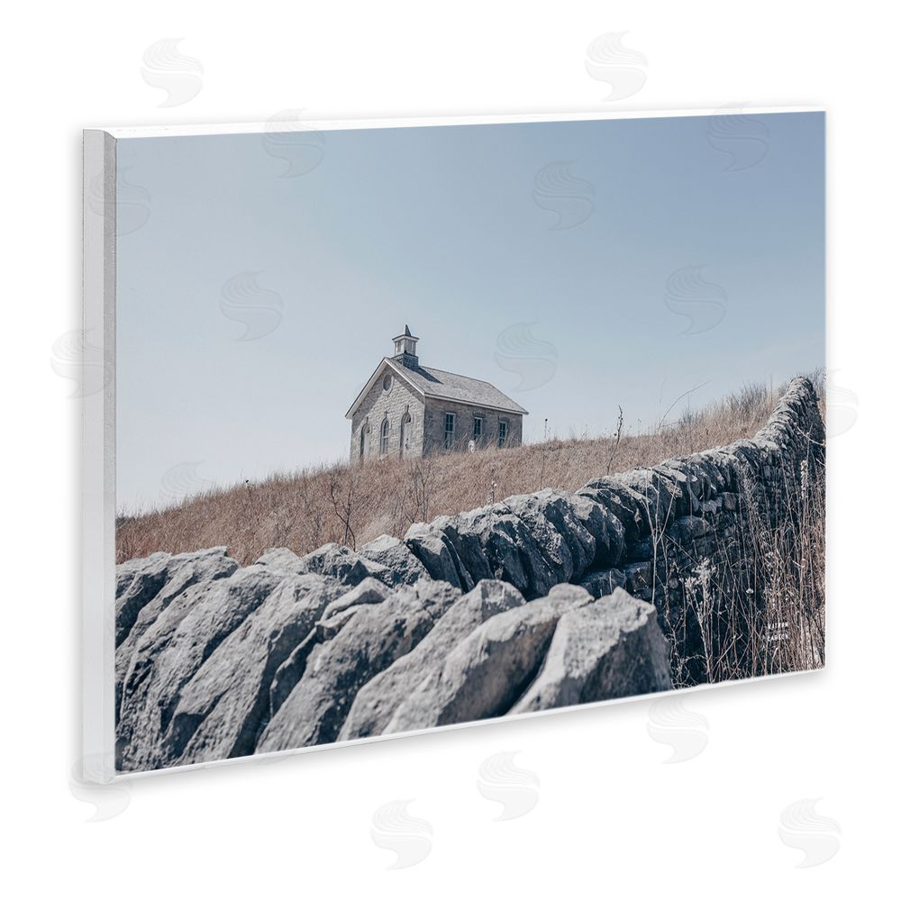 Nathan Larson One Room Schoolhouse Wall Plaque Home Decor Art Print