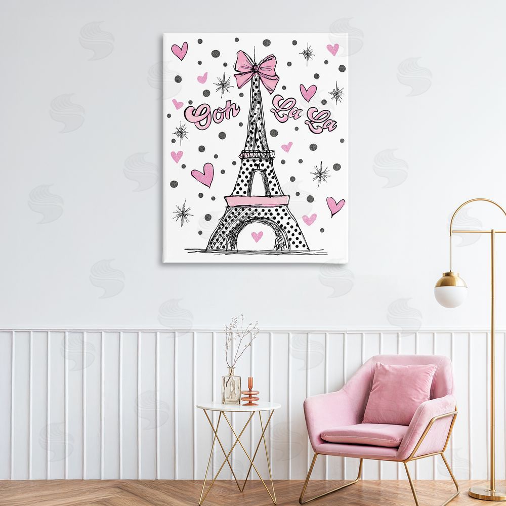 Jess Stempel Ooh La La Polka Dots Eiffel