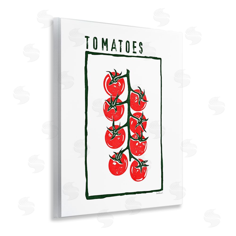Amanda Greenwood Ripe Tomatoes Cluster Wall Plaque Art Print