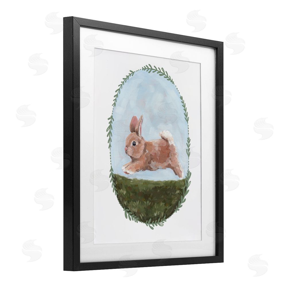 Sara Baker The Goodness of Spring Black Framed Print Under Glass Wall Art
